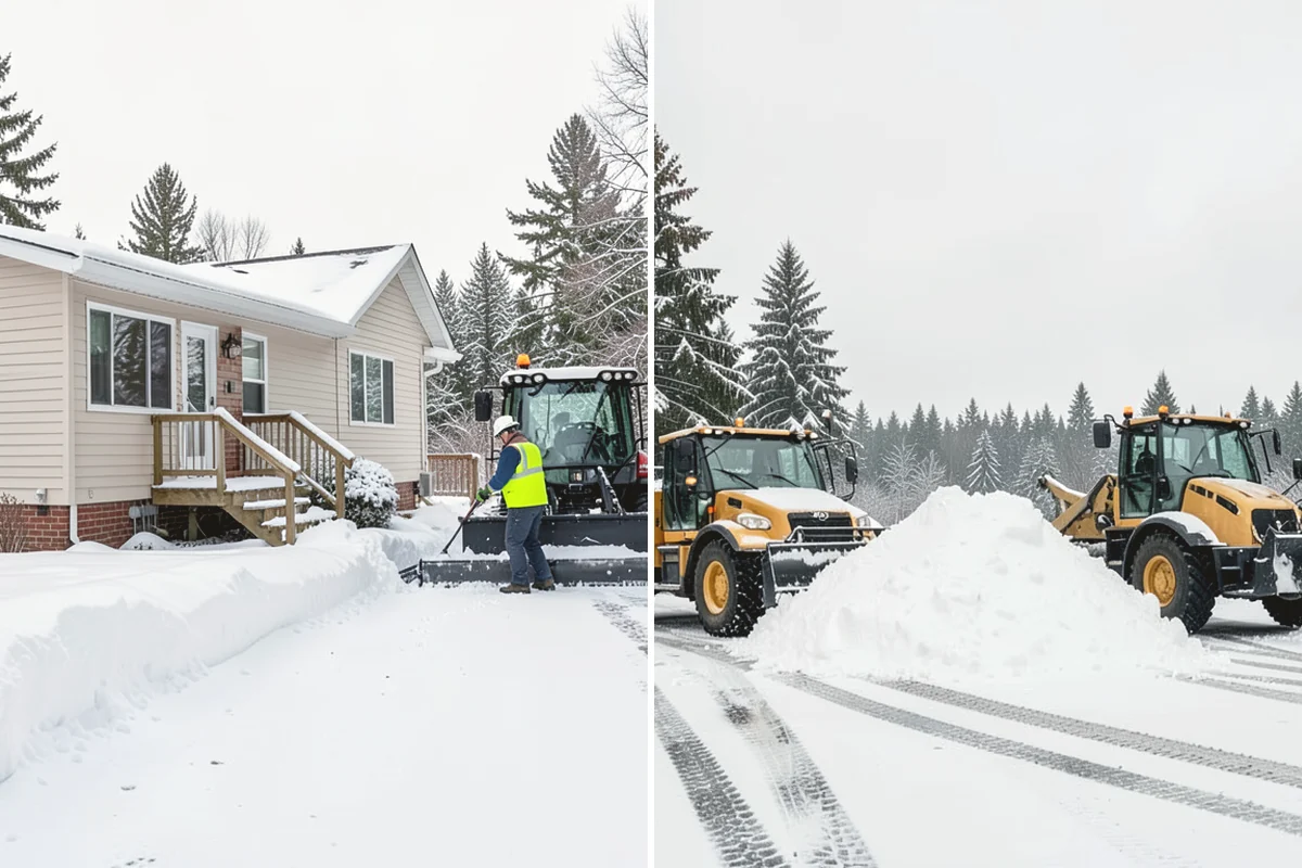 Fitness Center Deicing in Covington, King County, WA - Map the entrance approach and parking walkways