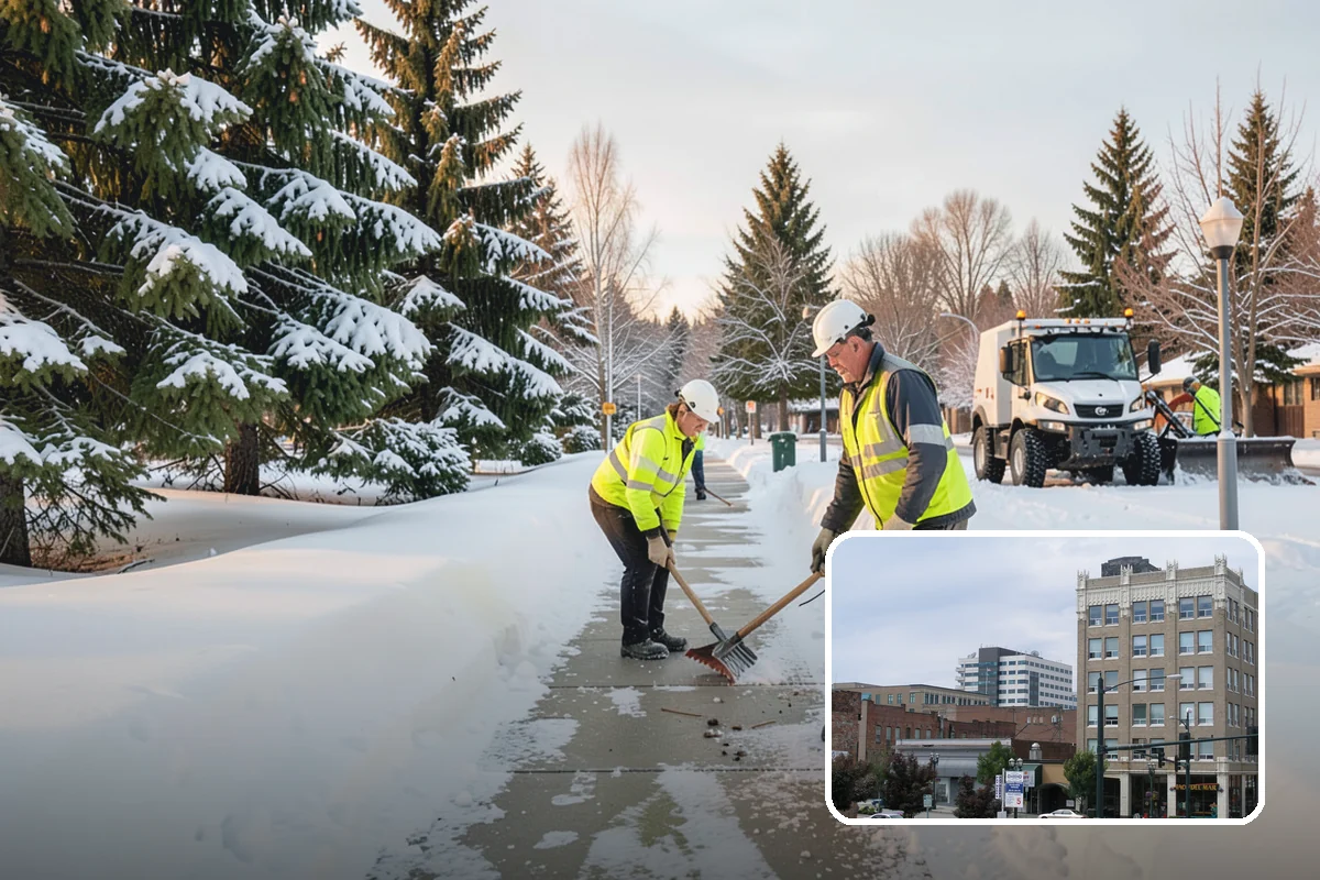 Fitness Center Deicing in Everett, Snohomish County, WA - Keeps early-morning and evening members safe on arrival