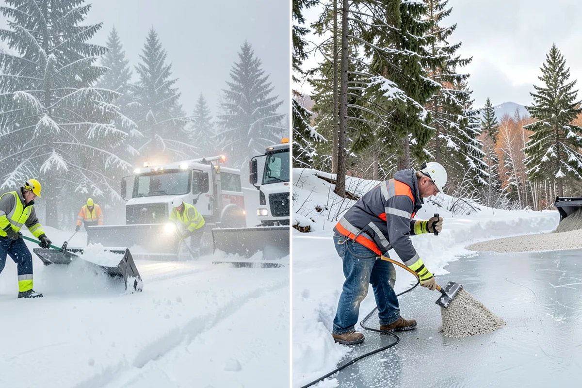 Fitness Center Deicing in Federal Way, King County, WA - Map the entrance approach and parking walkways