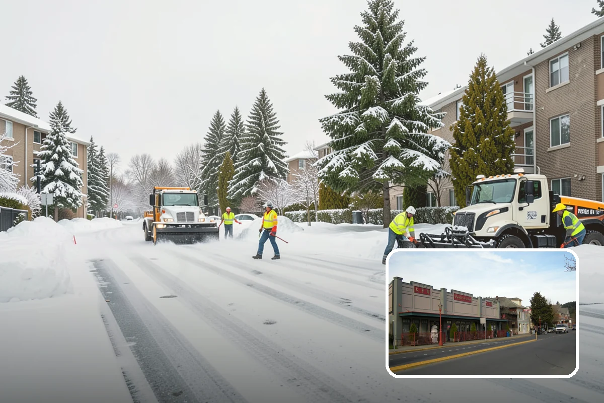 Fitness Center Deicing in Issaquah, King County, WA - Keeps early-morning and evening members safe on arrival