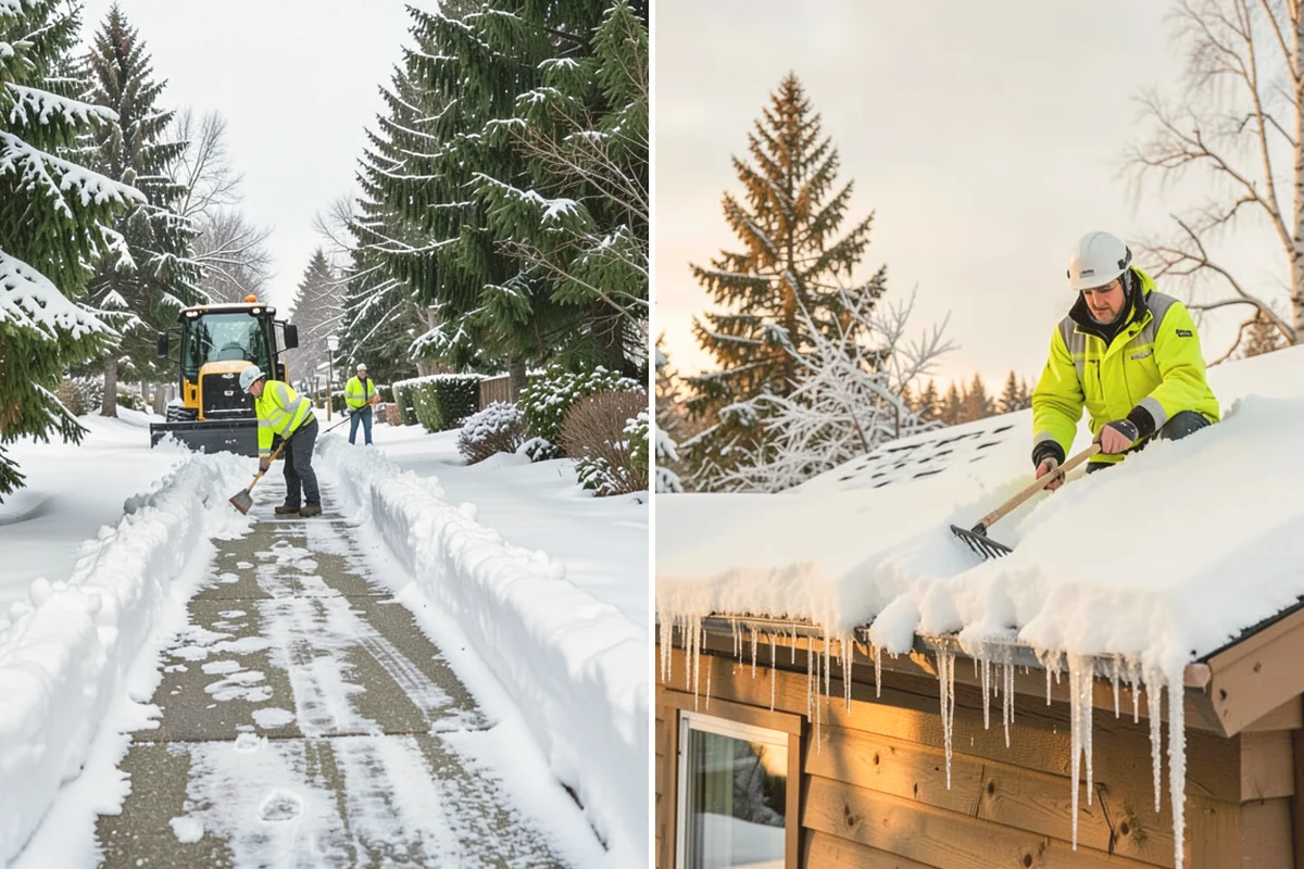 Fitness Center Deicing in Kent, King County, WA - Map the entrance approach and parking walkways