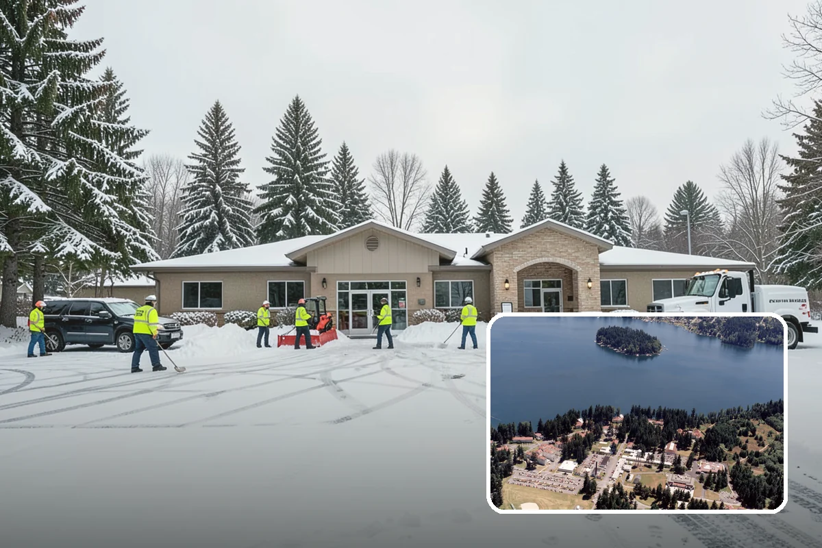 Fitness Center Deicing in Lakewood, Pierce County, WA - Keeps early-morning and evening members safe on arrival
