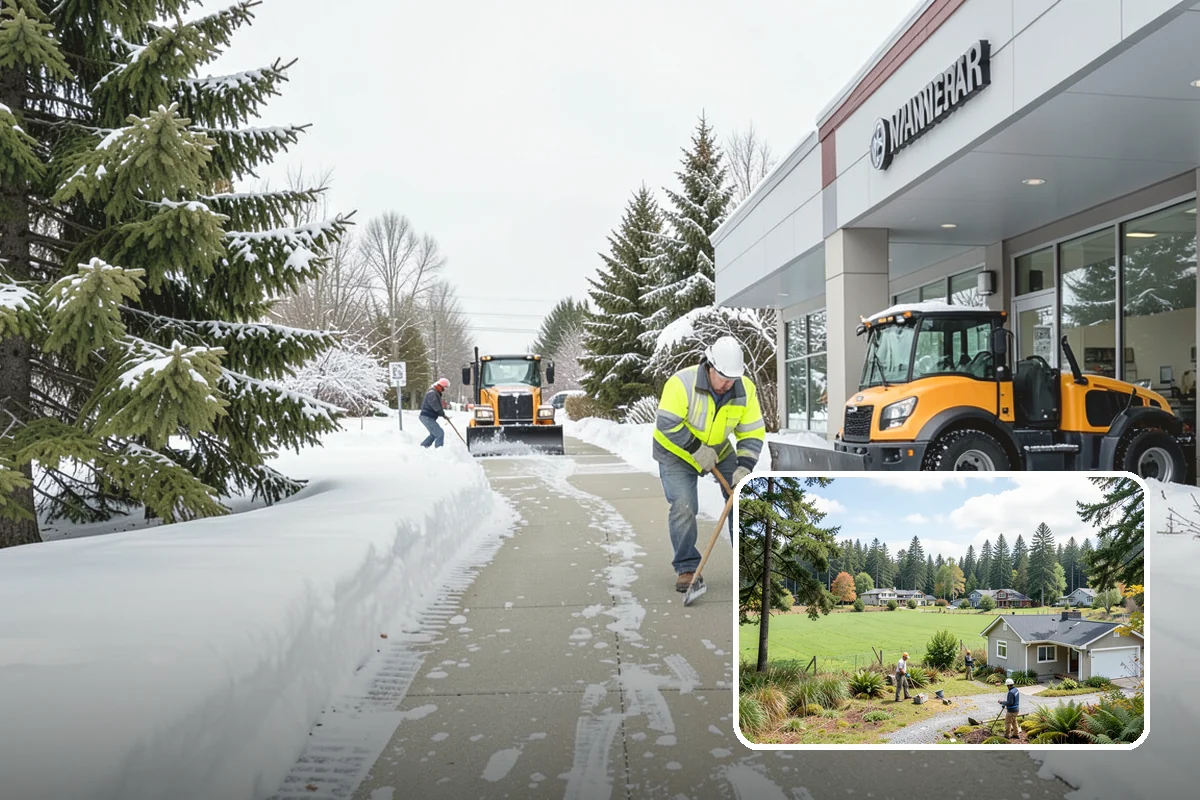 Fitness Center Deicing in Lyman, Skagit County, WA - Keeps early-morning and evening members safe on arrival