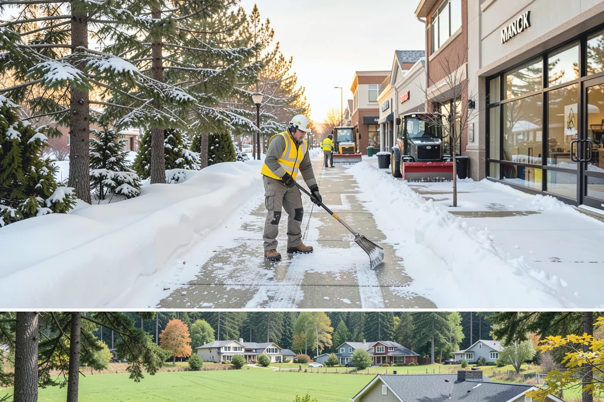 Fitness Center Deicing in Lyman, Skagit County, WA - Deicing runs the winter season, with pre-dawn readiness during freezing-rain events that catch early members off guard.