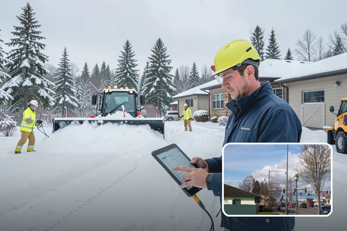 Fitness Center Deicing in Marysville, Snohomish County, WA - Keeps early-morning and evening members safe on arrival