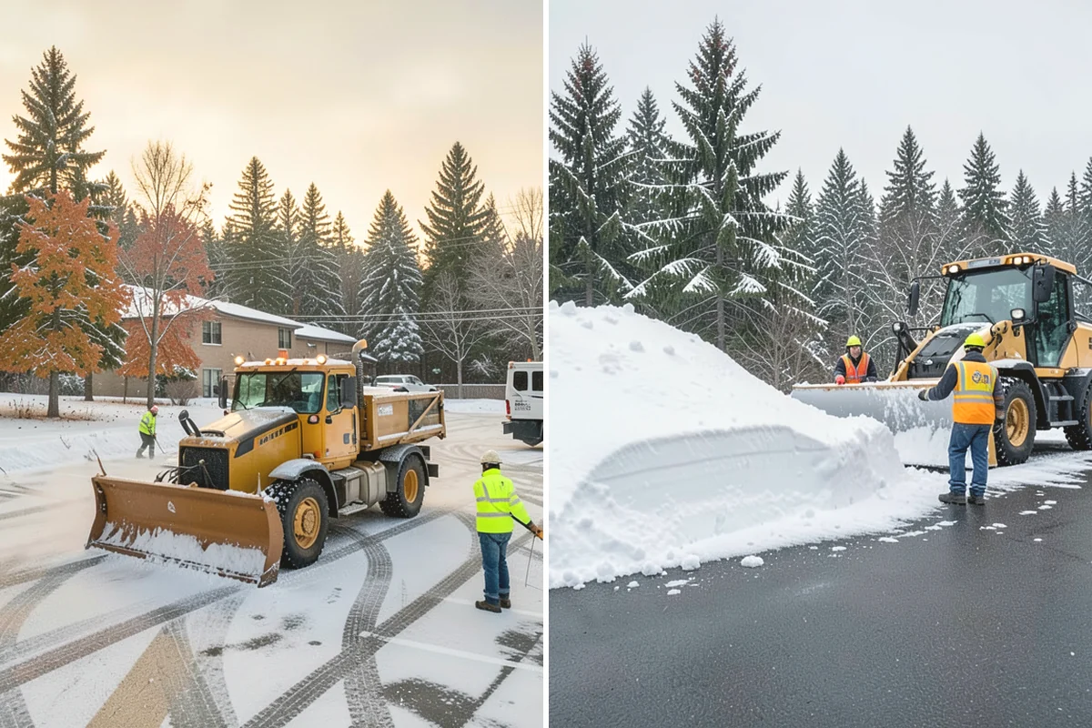 Fitness Center Deicing in Mercer Island, King County, WA - Map the entrance approach and parking walkways