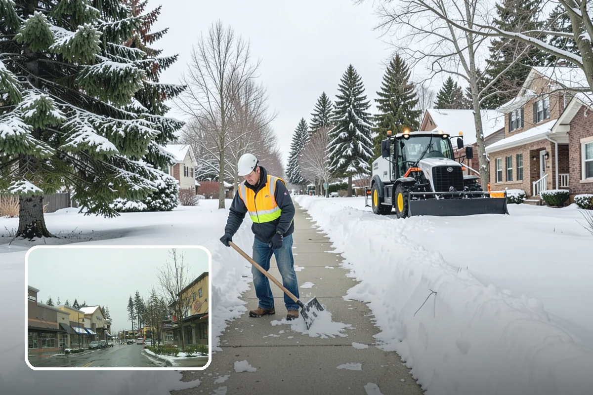 Fitness Center Deicing in Mill Creek, Snohomish County, WA - Keeps early-morning and evening members safe on arrival