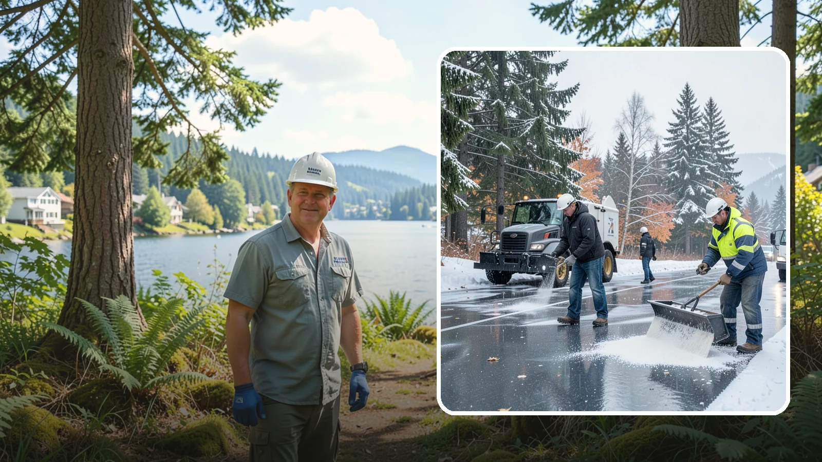 Fitness Center Deicing in Milton, King County, WA - Deicing for fitness centers and gyms, keeping entrances and parking paths safe for early-morning members arriving before dawn in...