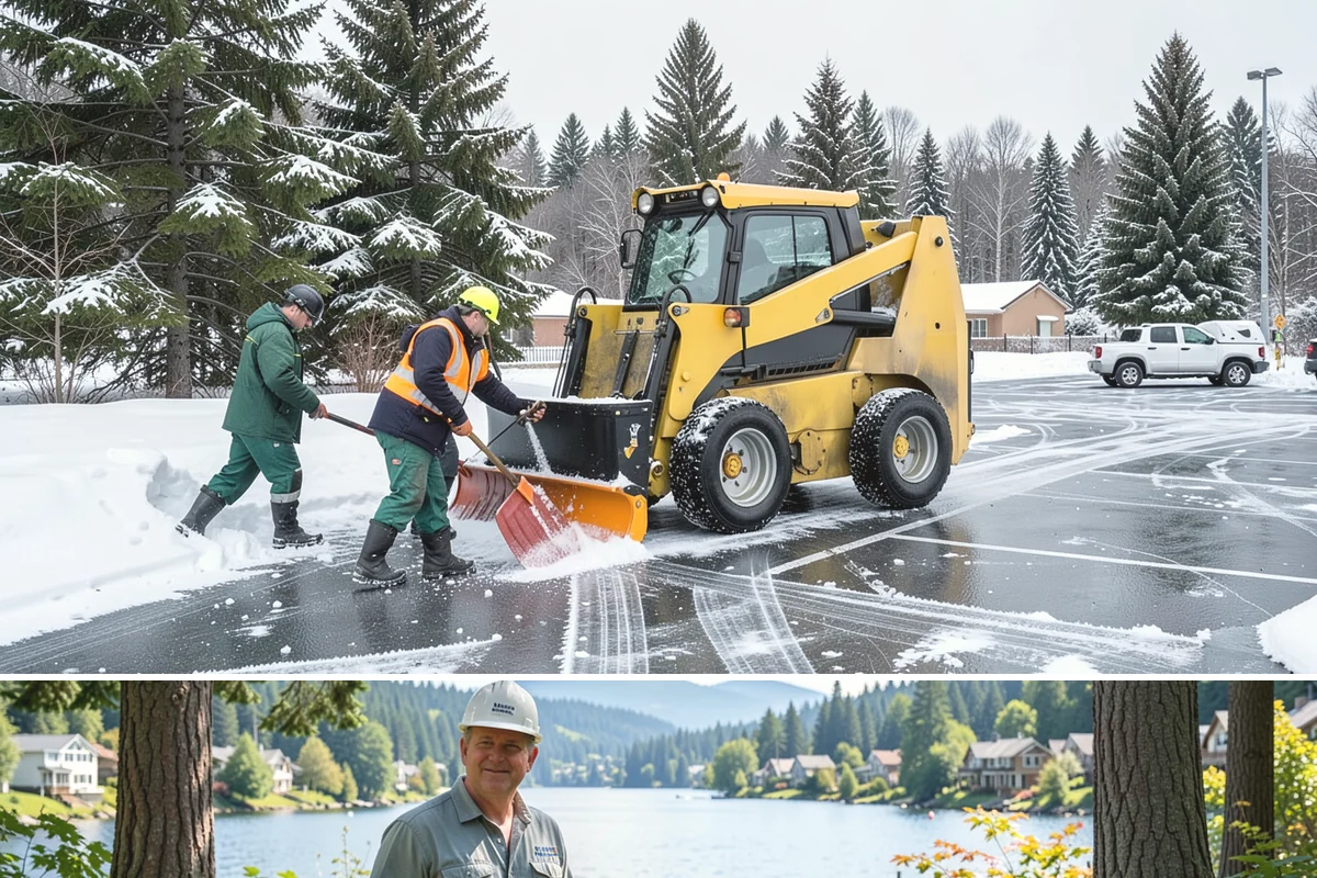 Fitness Center Deicing in Milton, King County, WA - Deicing runs the winter season, with pre-dawn readiness during freezing-rain events that catch early members off guard.