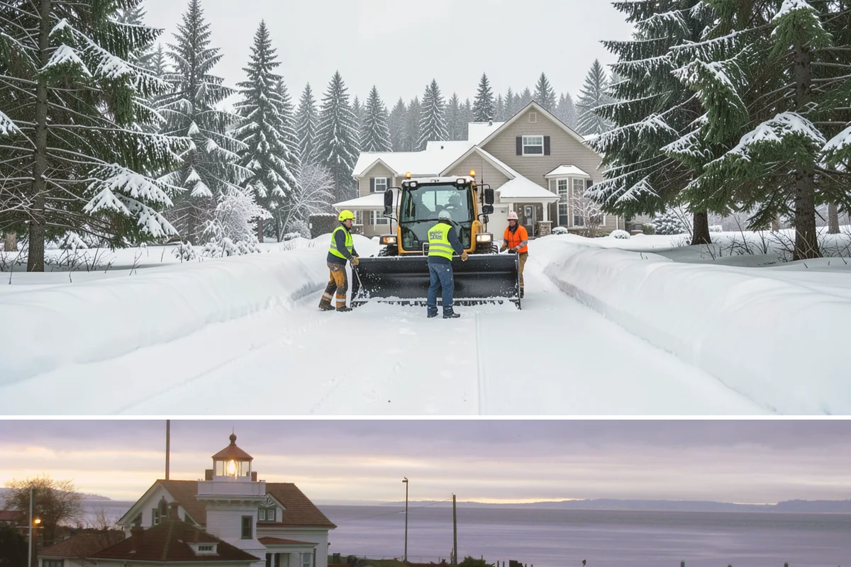 Fitness Center Deicing in Mukilteo, Snohomish County, WA - Deicing runs the winter season, with pre-dawn readiness during freezing-rain events that catch early members off guard.