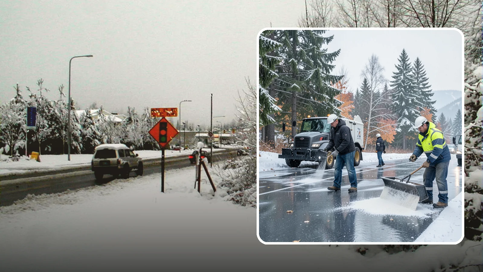 Fitness Center Deicing in Newcastle, King County, WA - Deicing for fitness centers and gyms, keeping entrances and parking paths safe for early-morning members arriving before dawn in...