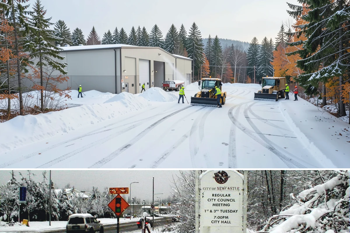 Fitness Center Deicing in Newcastle, King County, WA - Deicing runs the winter season, with pre-dawn readiness during freezing-rain events that catch early members off guard.