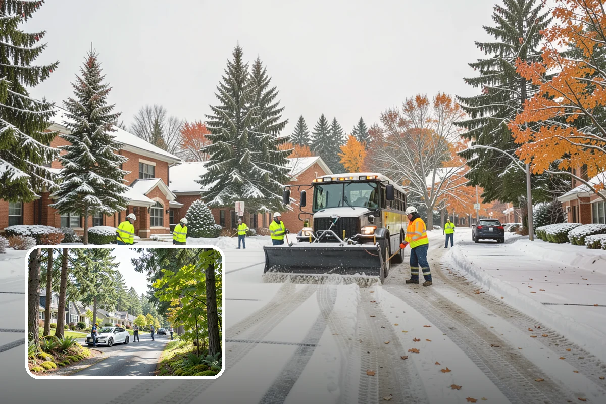 Fitness Center Deicing in Normandy Park, King County, WA - Keeps early-morning and evening members safe on arrival