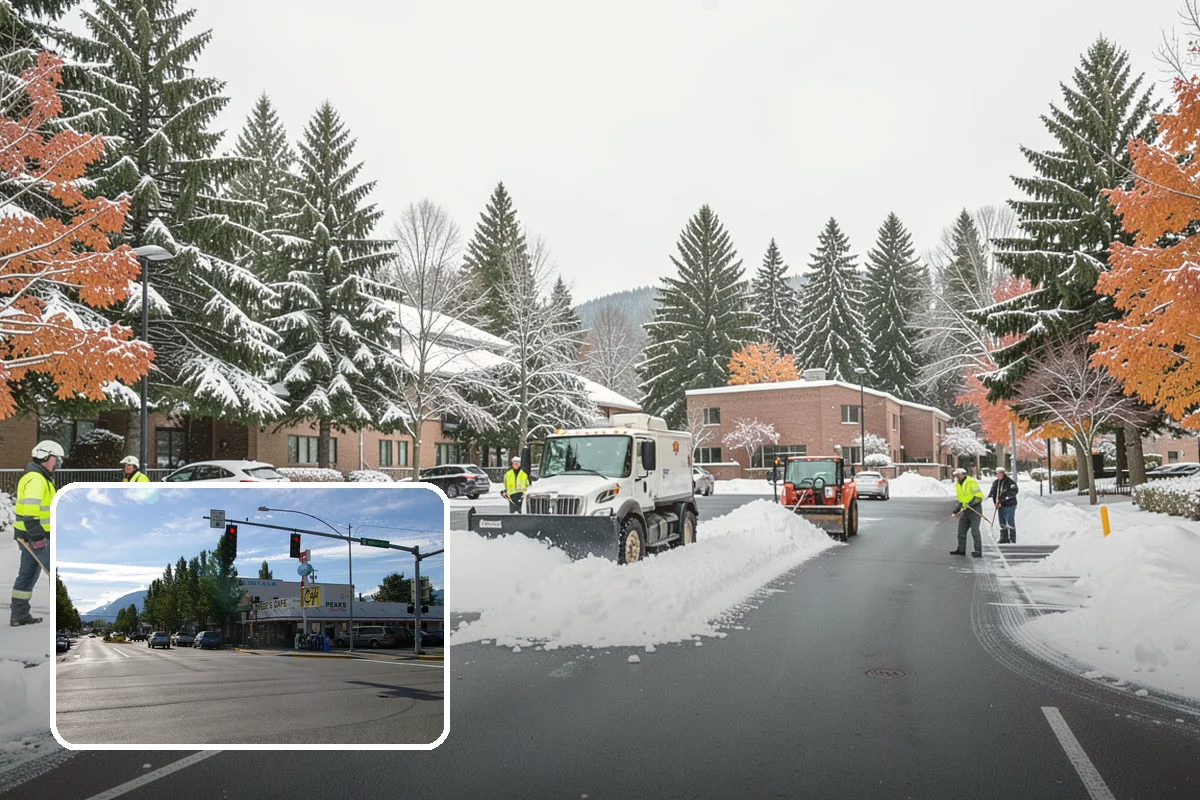 Fitness Center Deicing in North Bend, King County, WA - Keeps early-morning and evening members safe on arrival
