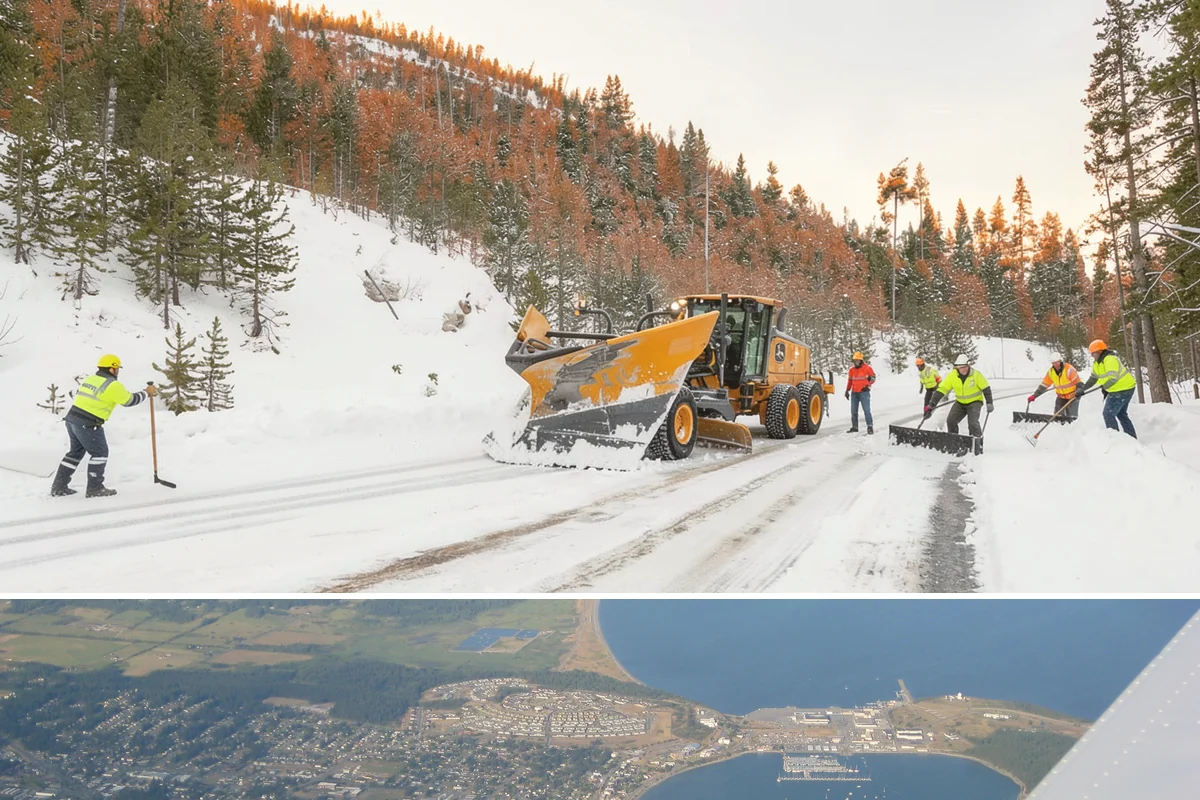 Fitness Center Deicing in Oak Harbor, Island County, WA - Deicing runs the winter season, with pre-dawn readiness during freezing-rain events that catch early members off guard.