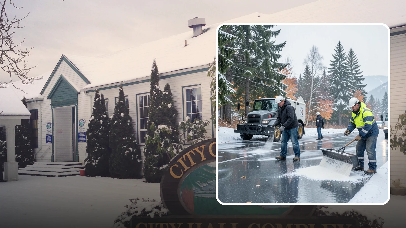 Fitness Center Deicing in Pacific, King County, WA - Deicing for fitness centers and gyms, keeping entrances and parking paths safe for early-morning members arriving before dawn in...