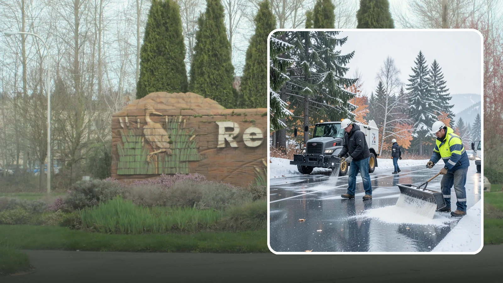 Fitness Center Deicing in Renton, King County, WA - Deicing for fitness centers and gyms, keeping entrances and parking paths safe for early-morning members arriving before dawn in...