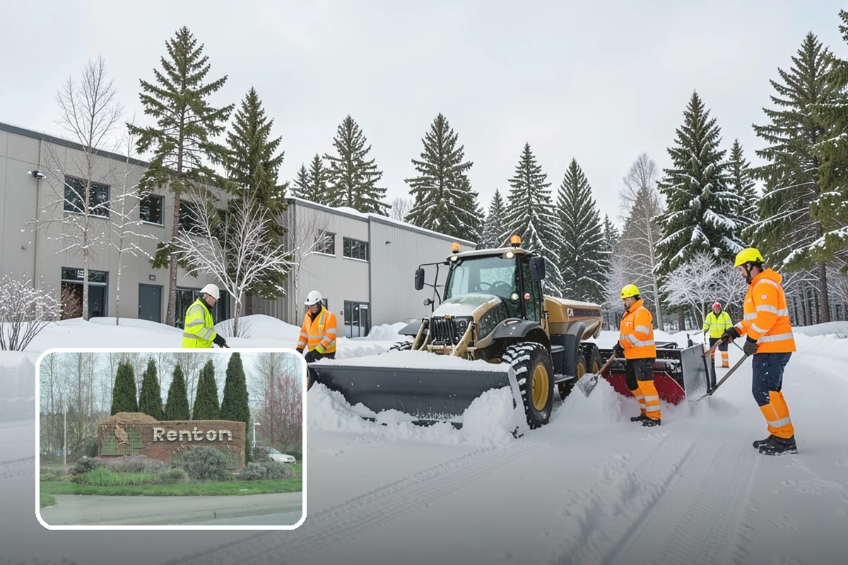 Fitness Center Deicing in Renton, King County, WA - Keeps early-morning and evening members safe on arrival
