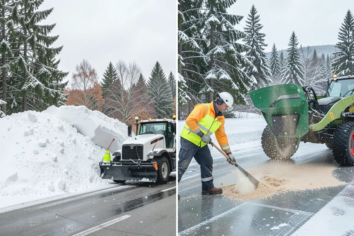 Fitness Center Deicing in Renton, King County, WA - Map the entrance approach and parking walkways