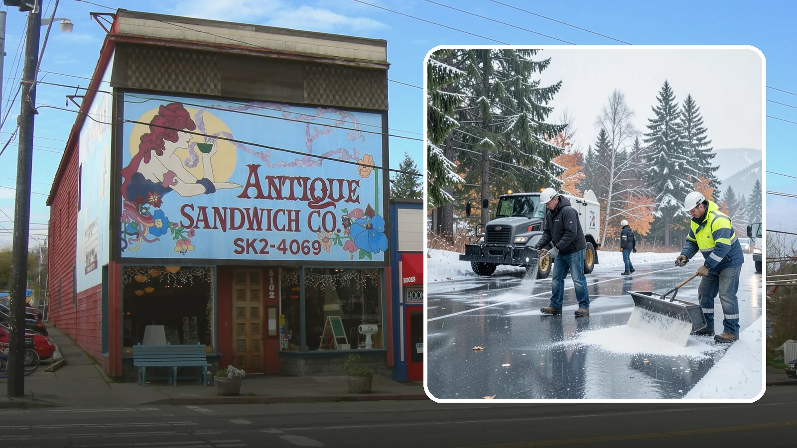 Fitness Center Deicing in Ruston, Pierce County, WA - Deicing for fitness centers and gyms, keeping entrances and parking paths safe for early-morning members arriving before dawn in...