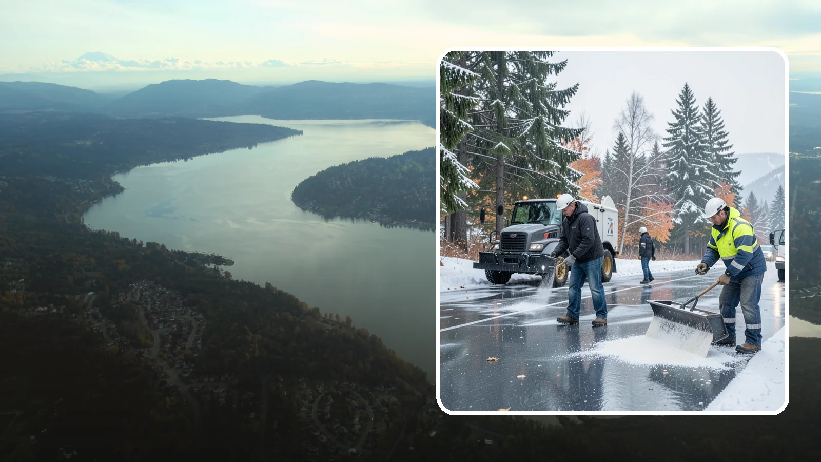 Fitness Center Deicing in Sammamish, King County, WA - Deicing for fitness centers and gyms, keeping entrances and parking paths safe for early-morning members arriving before dawn in...