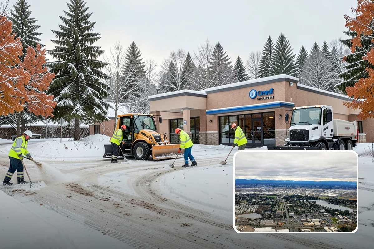 Fitness Center Deicing in SeaTac, King County, WA - Keeps early-morning and evening members safe on arrival