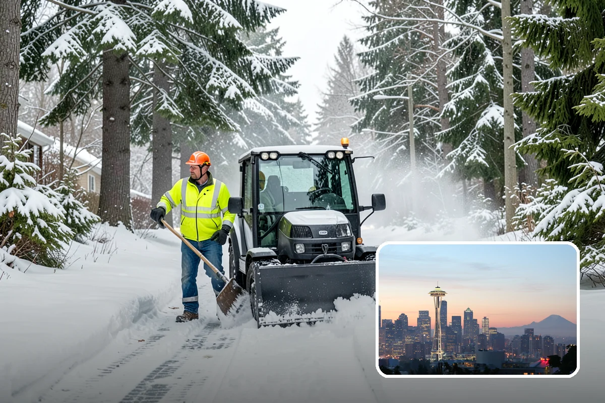 Fitness Center Deicing in Seattle, King County, WA - Keeps early-morning and evening members safe on arrival