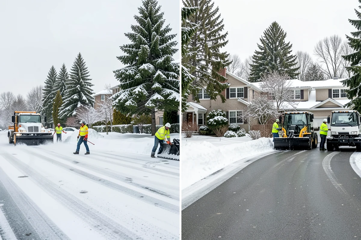 Fitness Center Deicing in Shoreline, King County, WA - Map the entrance approach and parking walkways