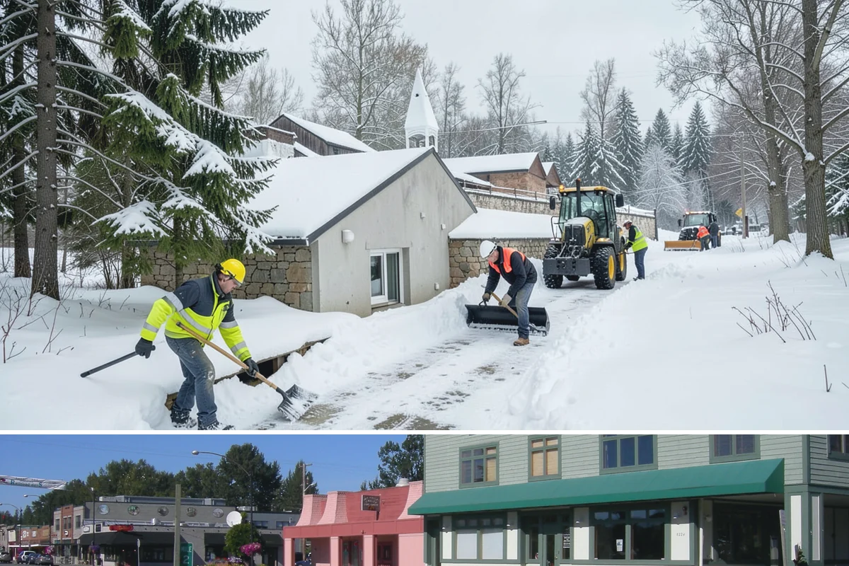 Fitness Center Deicing in Snoqualmie, King County, WA - Deicing runs the winter season, with pre-dawn readiness during freezing-rain events that catch early members off guard.