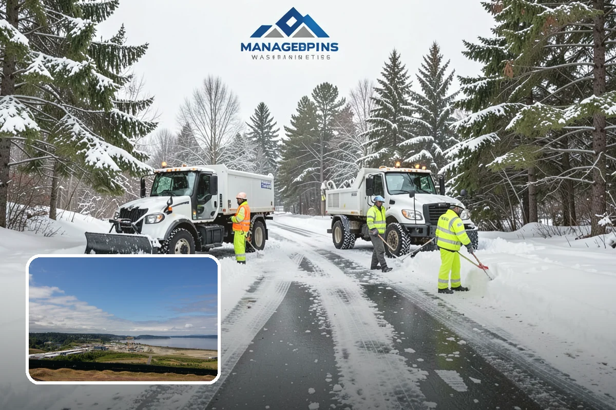 Fitness Center Deicing in University Place, Pierce County, WA - Keeps early-morning and evening members safe on arrival
