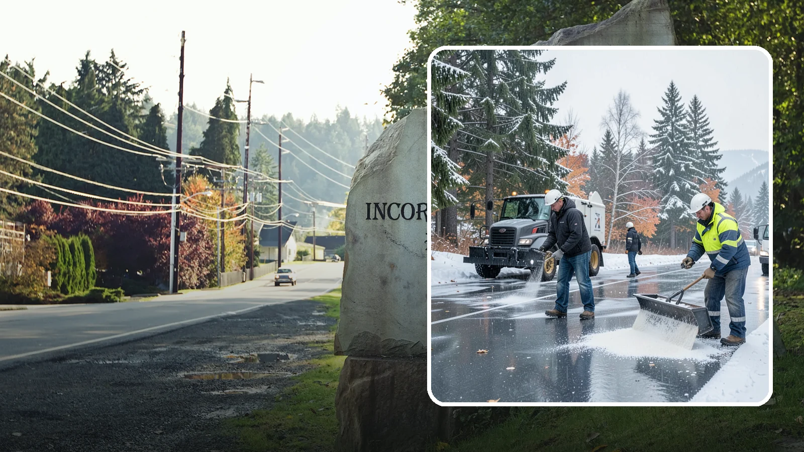 Fitness Center Deicing in Wilkeson, Pierce County, WA - Deicing for fitness centers and gyms, keeping entrances and parking paths safe for early-morning members arriving before dawn in...