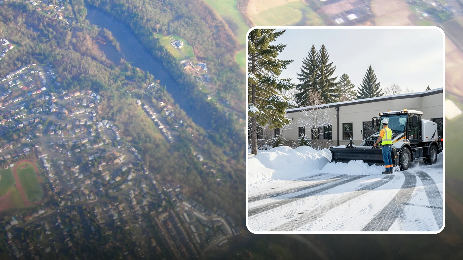 Fitness Center Parking Lot Snow Removal in Algona, King County, WA - We clear fitness center lots before dawn so Western Washington members can work out safely through winter.