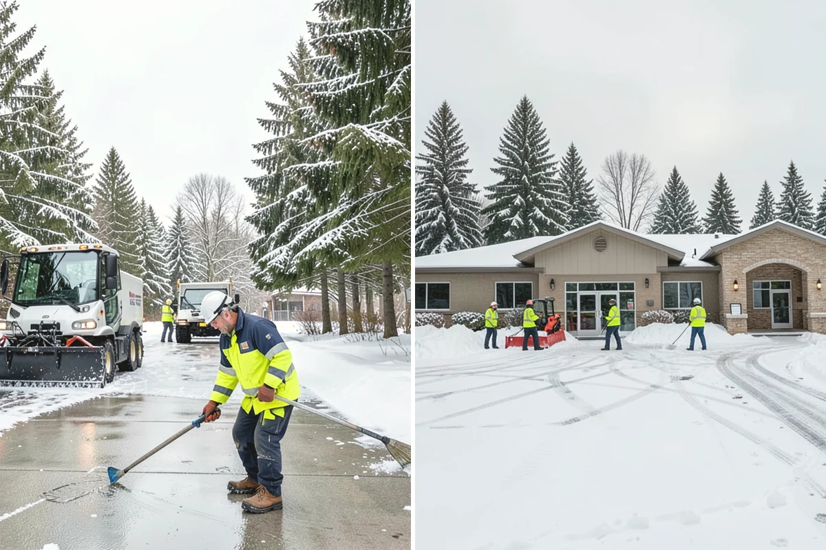 Fitness Center Parking Lot Snow Removal in Carnation, King County, WA - Confirm early opening and peak hours with fitness center staff