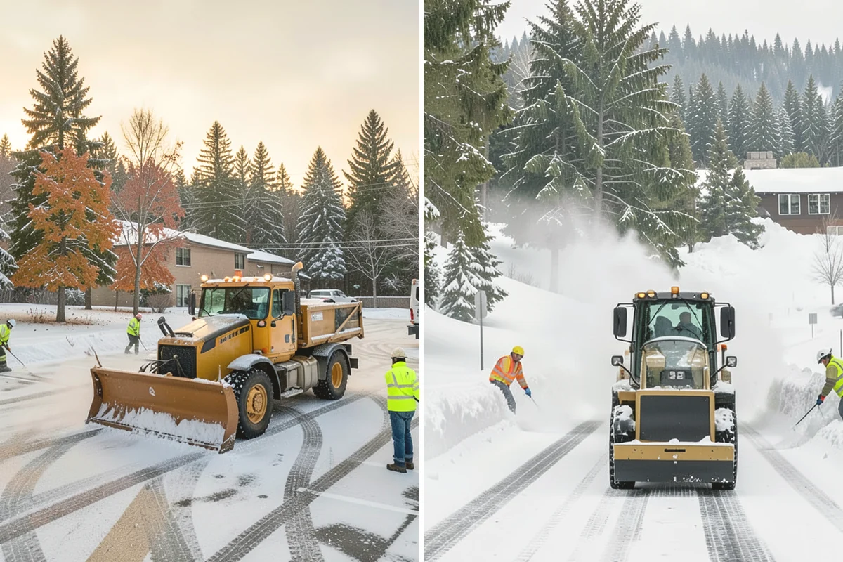Fitness Center Parking Lot Snow Removal in Covington, King County, WA - Confirm early opening and peak hours with fitness center staff