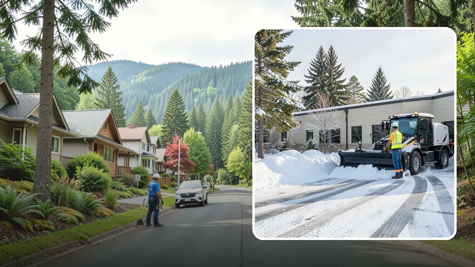Fitness Center Parking Lot Snow Removal in Darrington, Snohomish County, WA - We clear fitness center lots before dawn so Western Washington members can work out safely through winter.