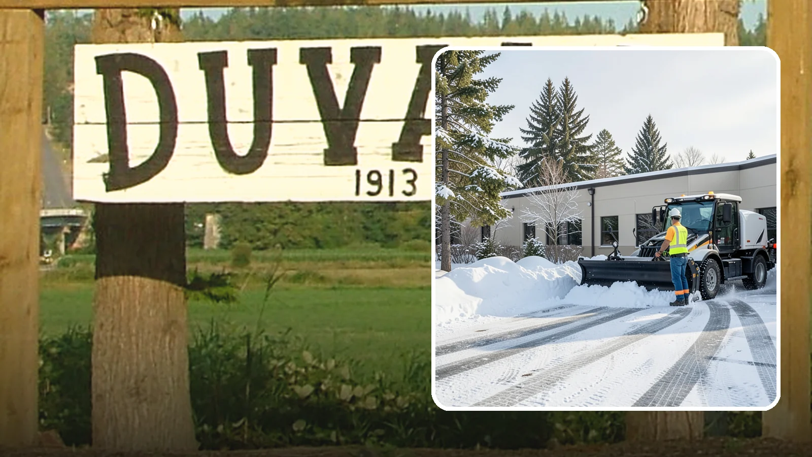 Fitness Center Parking Lot Snow Removal in Duvall, King County, WA - We clear fitness center lots before dawn so Western Washington members can work out safely through winter.