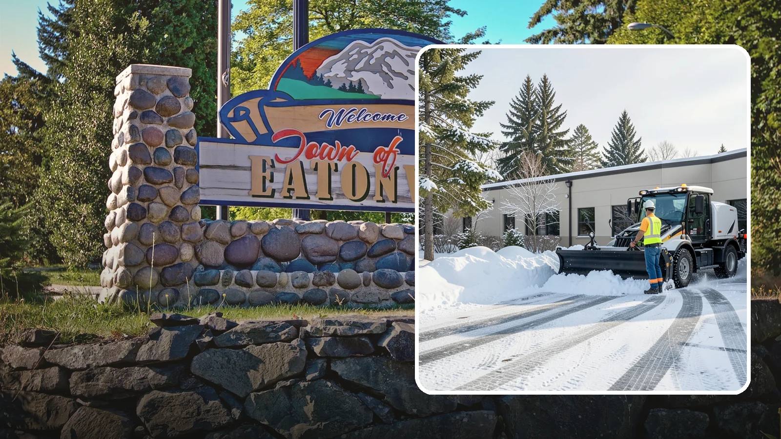 Fitness Center Parking Lot Snow Removal in Eatonville, Pierce County, WA - We clear fitness center lots before dawn so Western Washington members can work out safely through winter.