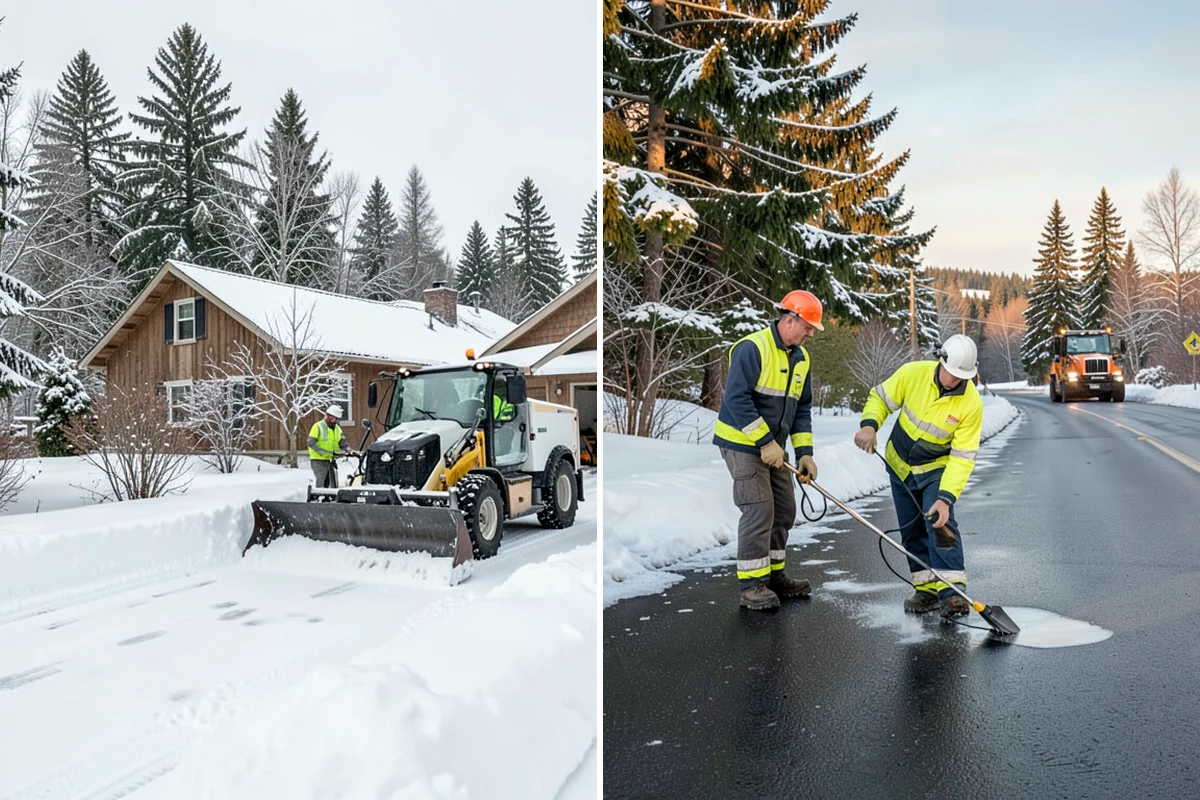 Fitness Center Parking Lot Snow Removal in Everett, Snohomish County, WA - Confirm early opening and peak hours with fitness center staff