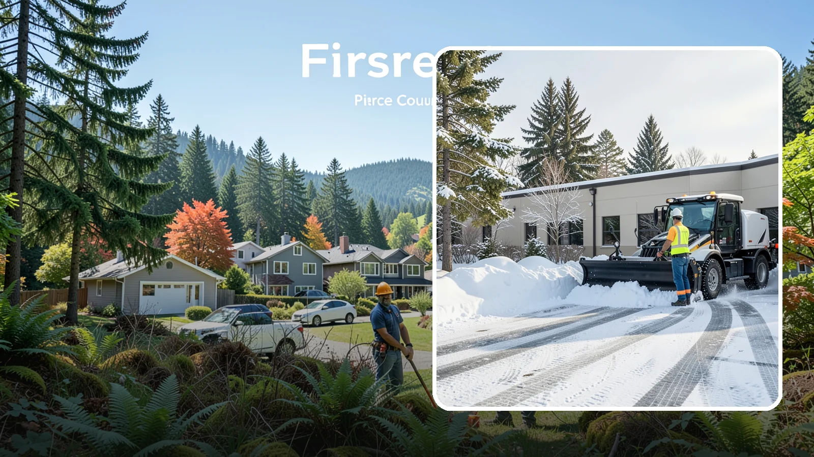 Fitness Center Parking Lot Snow Removal in Fircrest, Pierce County, WA - We clear fitness center lots before dawn so Western Washington members can work out safely through winter.