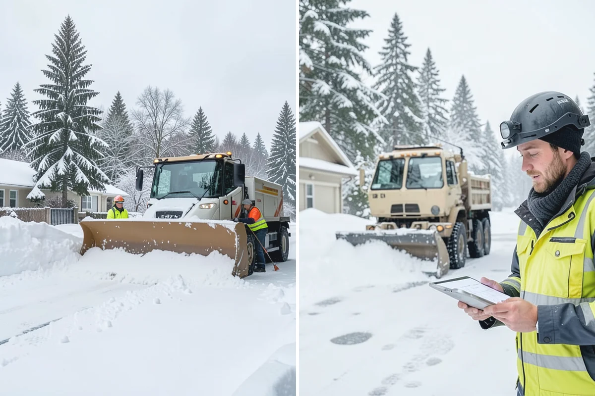 Fitness Center Parking Lot Snow Removal in Gold Bar, Snohomish County, WA - Confirm early opening and peak hours with fitness center staff