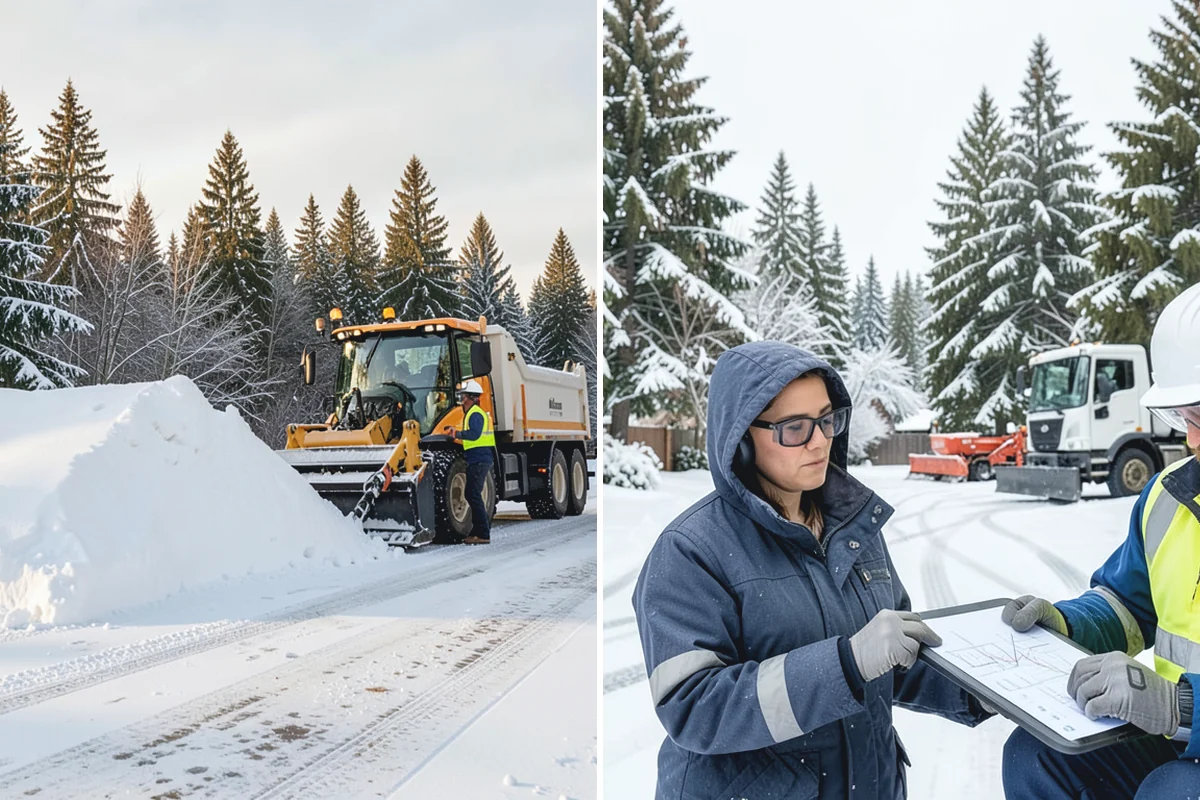 Fitness Center Parking Lot Snow Removal in Granite Falls, Snohomish County, WA - Confirm early opening and peak hours with fitness center staff