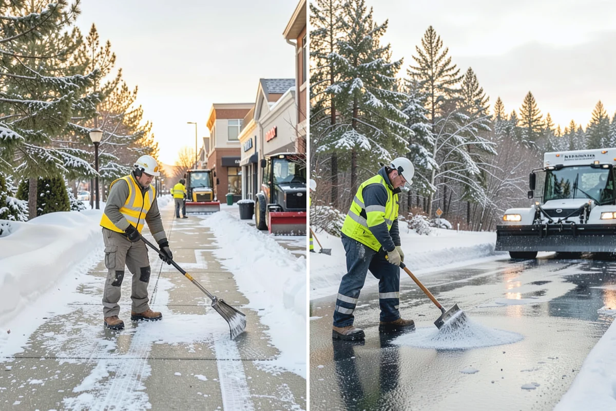 Fitness Center Parking Lot Snow Removal in Hamilton, Skagit County, WA - Confirm early opening and peak hours with fitness center staff