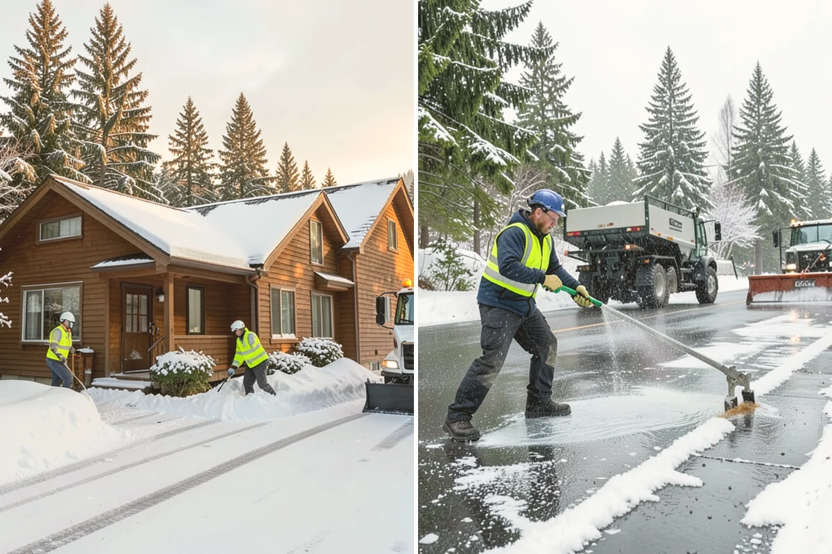 Fitness Center Parking Lot Snow Removal in Kent, King County, WA - Confirm early opening and peak hours with fitness center staff