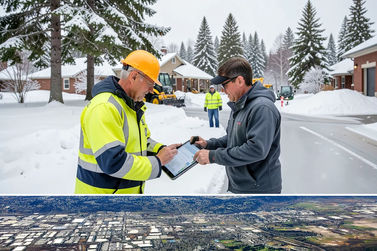 Fitness Center Parking Lot Snow Removal in Kent, King County, WA - Fitness center lots in Western Washington face peak snow demand from December through February, when dark morning freezes meet...