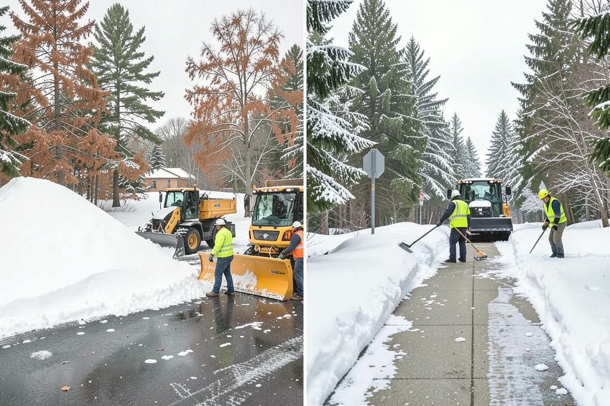 Fitness Center Parking Lot Snow Removal in Lake Stevens, Snohomish County, WA - Confirm early opening and peak hours with fitness center staff