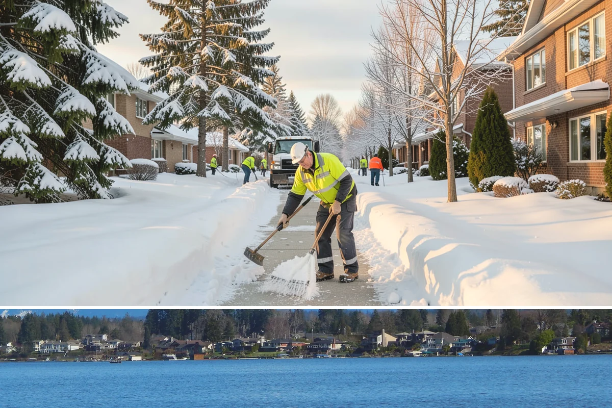 Fitness Center Parking Lot Snow Removal in Lake Stevens, Snohomish County, WA - Fitness center lots in Western Washington face peak snow demand from December through February, when dark morning freezes meet...