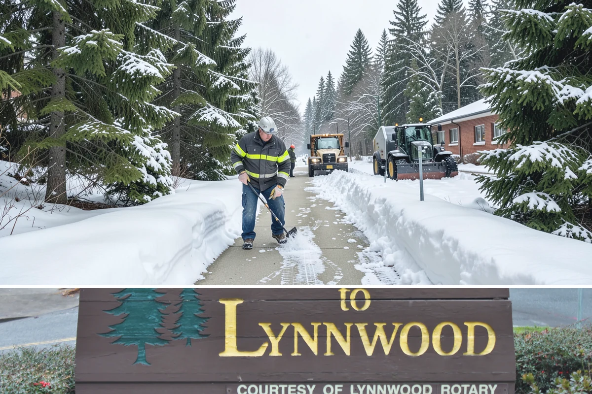 Fitness Center Parking Lot Snow Removal in Lynnwood, Snohomish County, WA - Fitness center lots in Western Washington face peak snow demand from December through February, when dark morning freezes meet...
