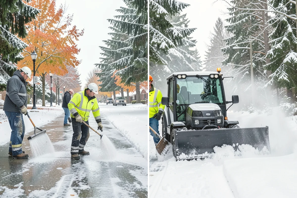Fitness Center Parking Lot Snow Removal in Monroe, Snohomish County, WA - Confirm early opening and peak hours with fitness center staff