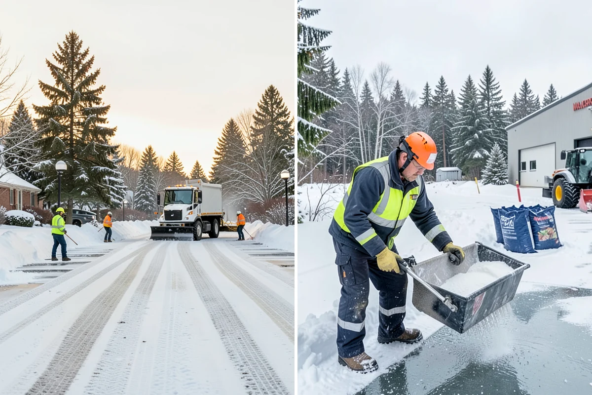 Fitness Center Parking Lot Snow Removal in Normandy Park, King County, WA - Confirm early opening and peak hours with fitness center staff
