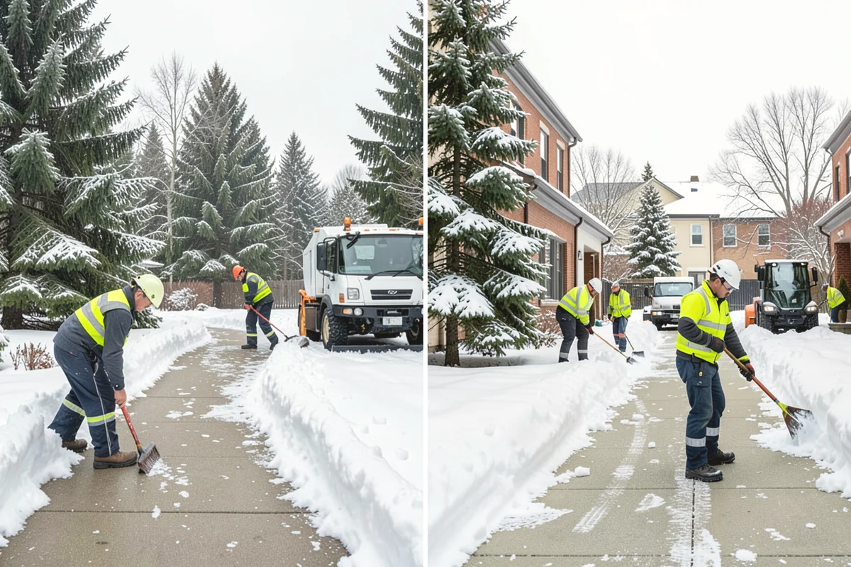 Fitness Center Parking Lot Snow Removal in Oak Harbor, Island County, WA - Confirm early opening and peak hours with fitness center staff